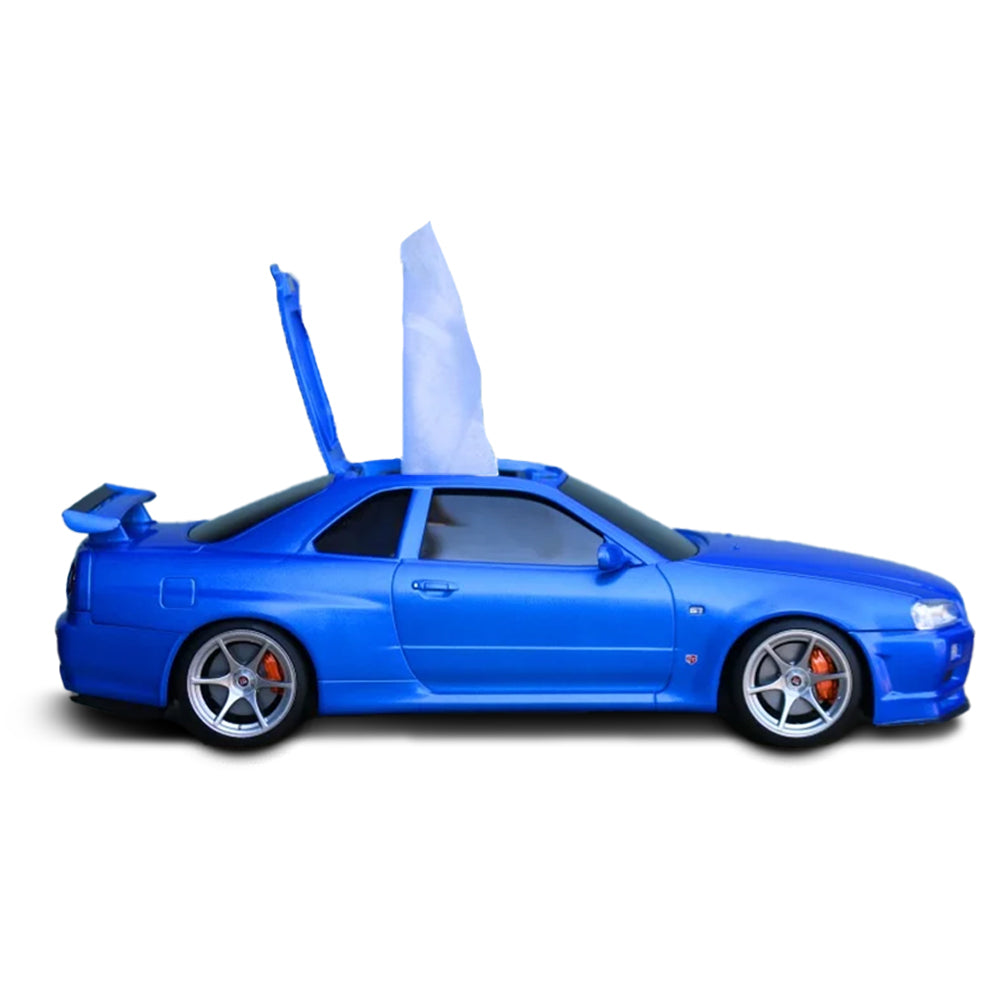 日本設計 Nissan Skyline GT-R  BNR34 造型紙巾盒
