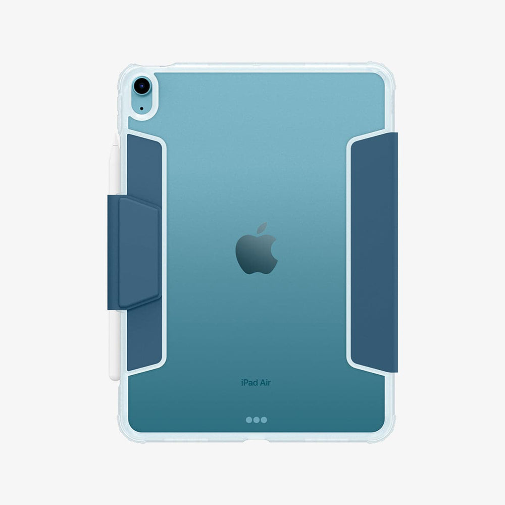 Spigen iPad Air 11" (2026/2025/2024) / 10.9" (2022/2020) Ultra Hybrid Pro-防摔保護套(黑/淺藍)