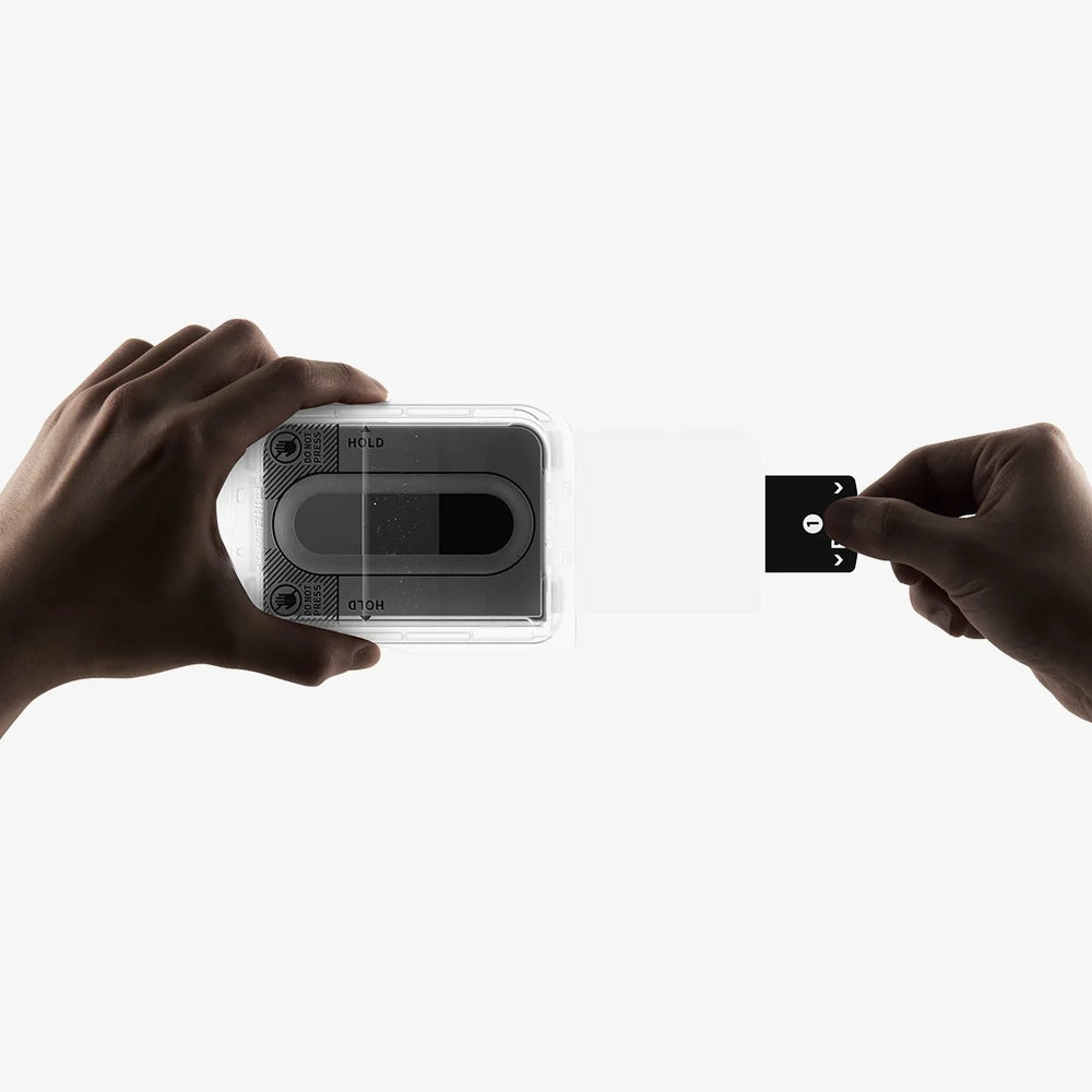 Spigen iPhone Duo Glas.tR EZ Fit Pro HD (2P)-高清保護貼(含快貼板)