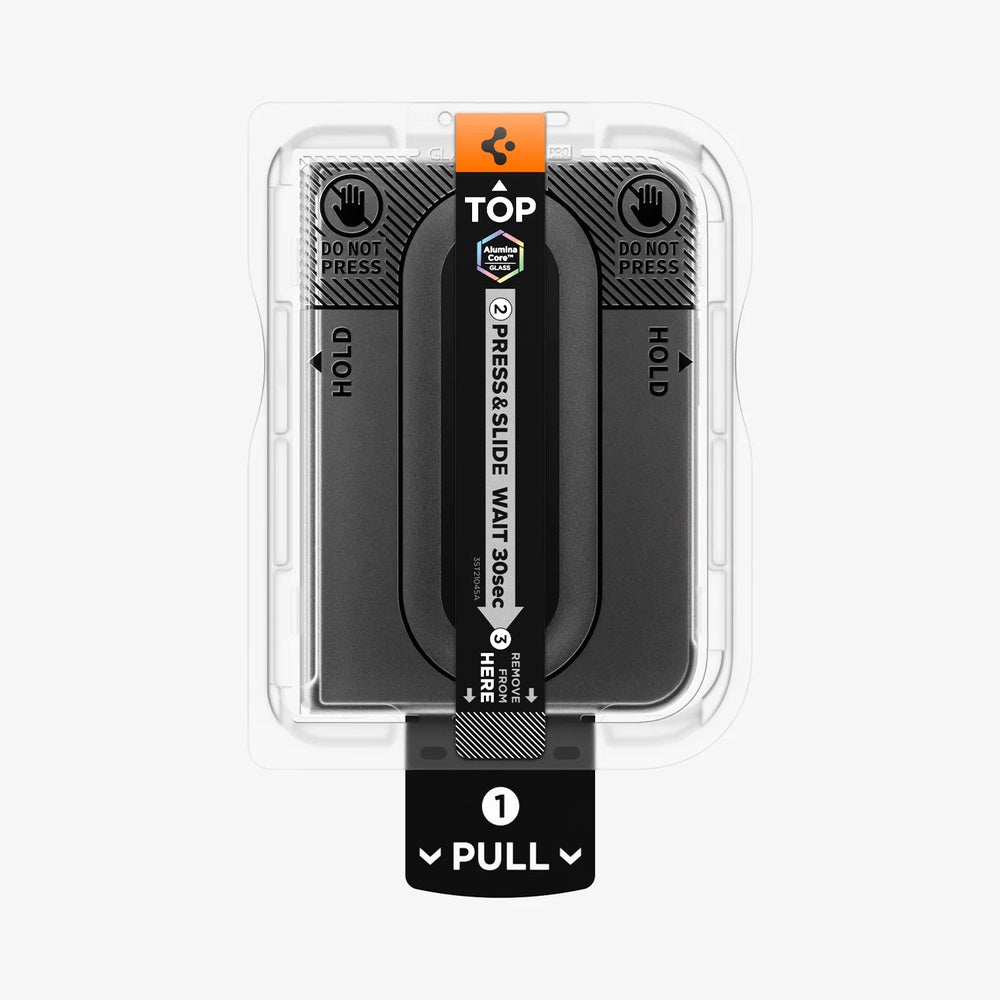 Spigen iPhone Duo Glas.tR EZ Fit Pro HD (2P)-高清保護貼(含快貼板)