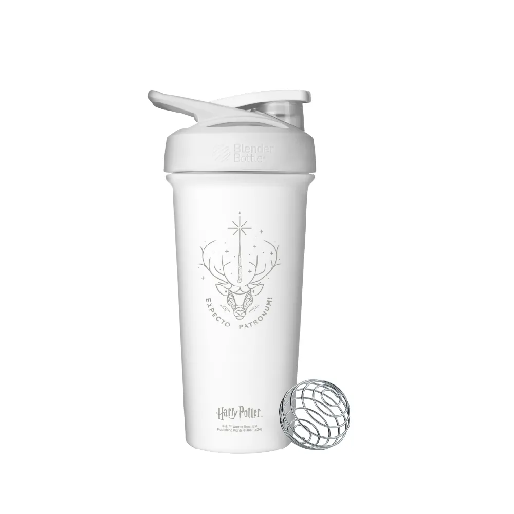 美國 Blender Bottle Strada Sleek 25oz 不鏽鋼保溫保冰杯 | 哈利波特 守護神咒