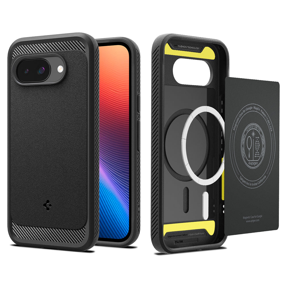 Spigen Google Pixel 9a Rugged Armor MagFit-磁吸軍規防摔保護殼