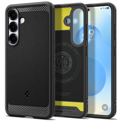 Spigen Galaxy S25 Plus (6.7吋) Rugged Armor MagFit-磁吸軍規防摔保護殼