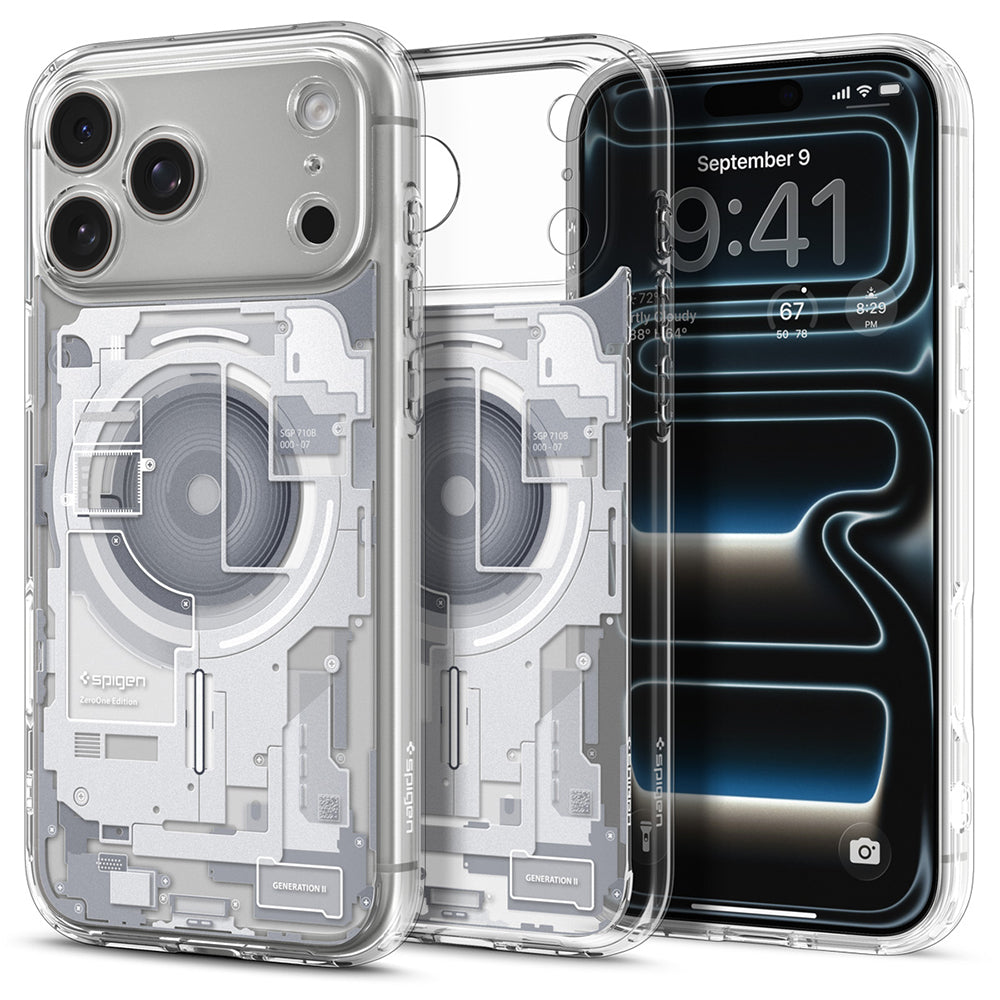 Spigen iPhone 17 Pro Max Ultra Hybrid MagFit-磁吸防摔保護殼(透視結構)