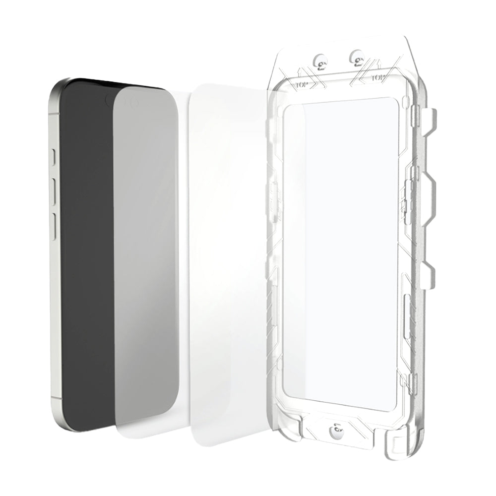 PLES iPhone 17 / Air / 17 Pro / 17 Pro Max 鋼化玻璃保護貼2入組-含對位板(透明)