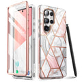 i-Blason Galaxy S25 Ultra (6.9吋) Cosmo-極致防摔保護殼(大理石: 含螢幕防護膜)