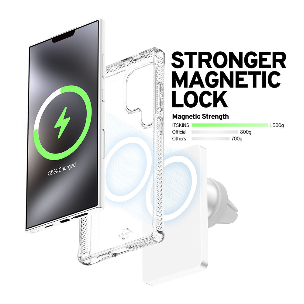 ITSKINS Galaxy S25 Ultra HYBRID R CLEAR﻿﻿-防摔保護殼