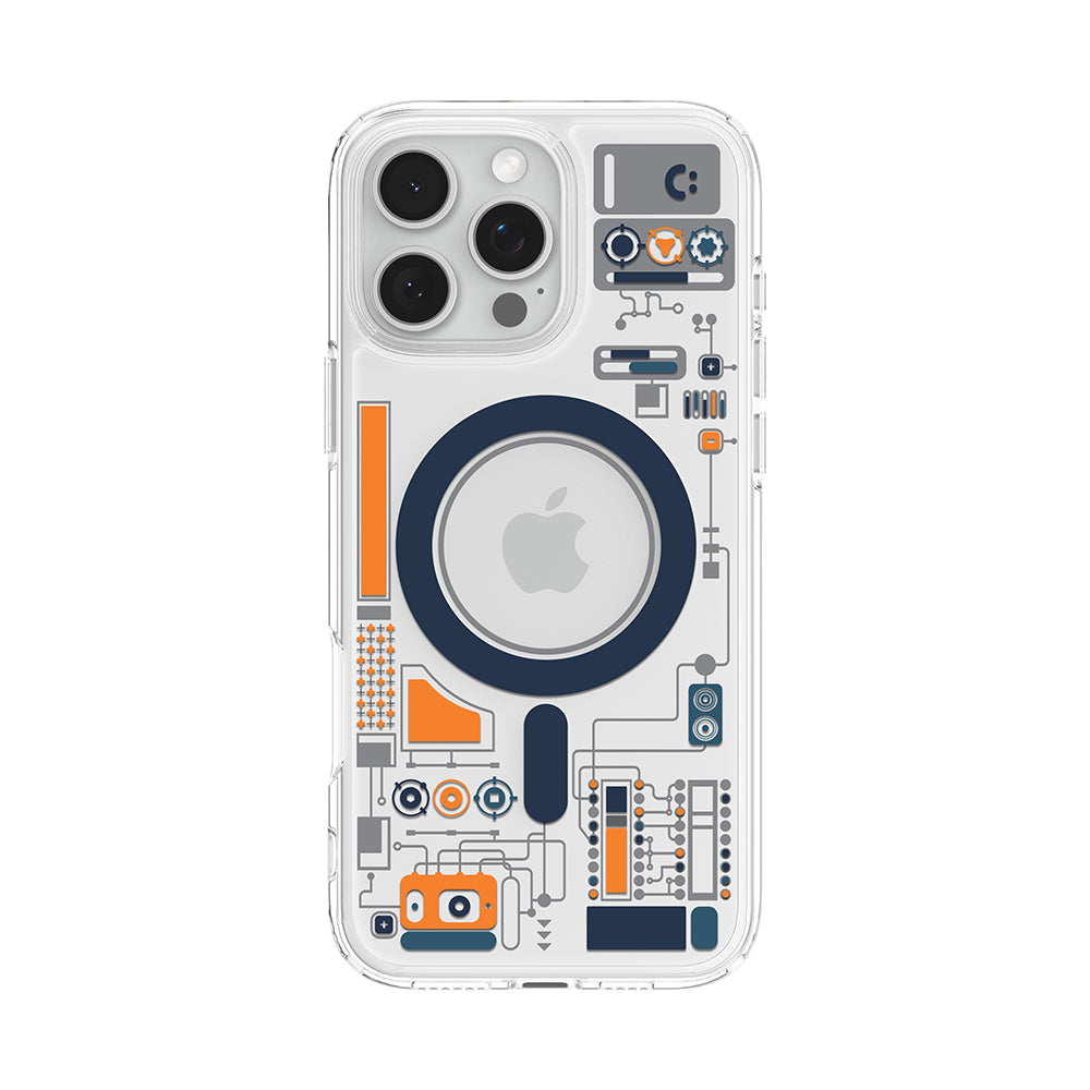 Spigen iPhone 16 Pro Ultra Hybrid MagFit Analogue-磁吸防摔保護殼(復刻結構) ACS08727