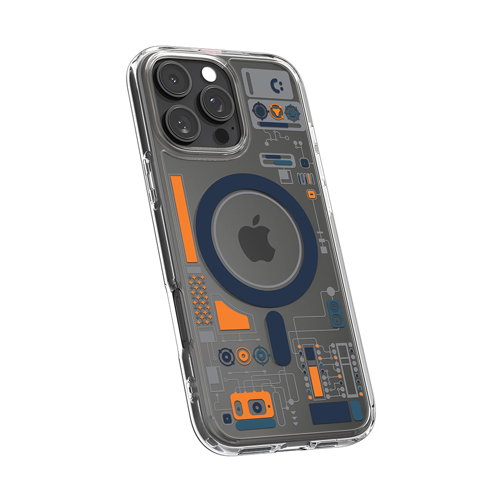 Spigen iPhone 16 Pro Ultra Hybrid MagFit Analogue-磁吸防摔保護殼(復刻結構) ACS08727