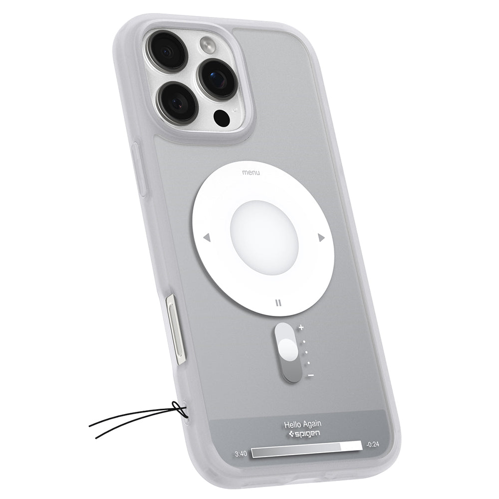 Spigen  iPhone 16 Pro Max (6.9吋) Ultra Hybrid Classic MagFit-磁吸防摔保護殼(白)