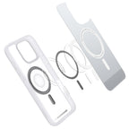 Spigen  iPhone 16 Pro Max (6.9吋) Ultra Hybrid Classic MagFit-磁吸防摔保護殼(白)