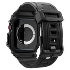 Spigen Apple Watch 11 / 10 (46mm) Rugged Armor Pro-防摔保護殼專業版(錶帶一體成型)