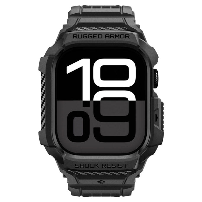 Spigen Apple Watch 11 / 10 (42mm) Rugged Armor Pro 2 -防摔保護殼專業版(錶帶一體成型)