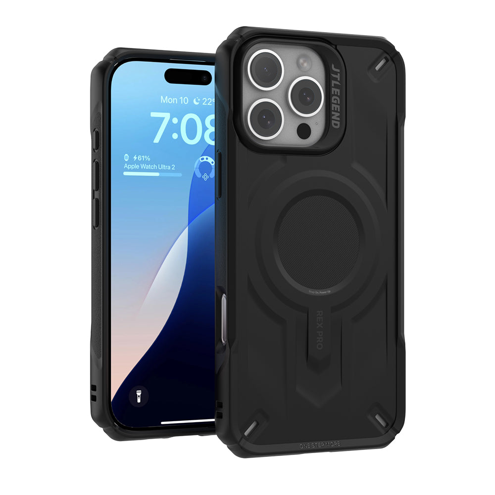 JTLEGEND iPhone 16 Pro REX Pro Kooling Mag 超軍規防摔磁吸殼