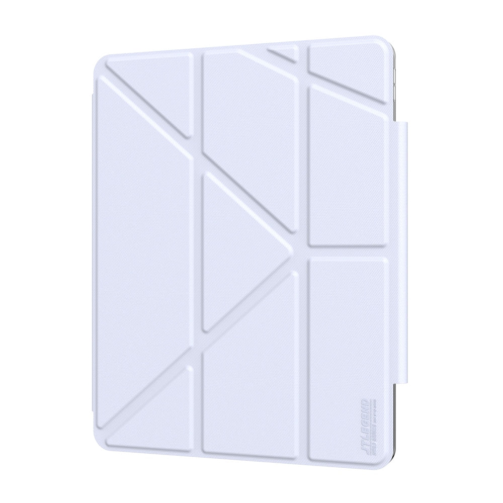 JTLEGEND iPad Pro 13'' Ness Pro 相機快取多角度折疊防潑水布紋保護殼 (磁扣款)