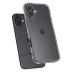 Spigen iPhone 16 (6.1吋) Ultra Hybrid-防摔保護殼(晶透/黑)(有掛繩孔)