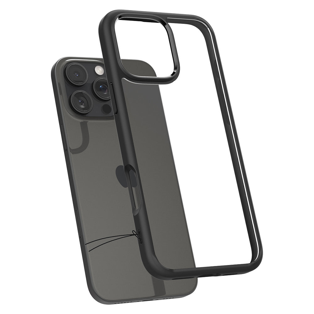 Spigen iPhone 16 Pro (6.3吋) Ultra Hybrid-防摔保護殼(晶透/黑/天然鈦)(有掛繩孔)