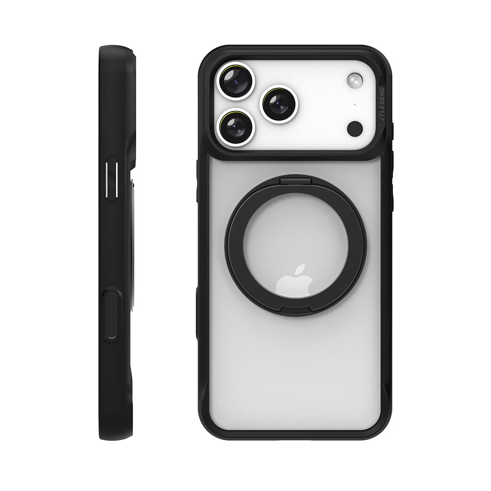 JTLEGEND iPhone 17 Pro Rex Mag Stand 終極防摔磁吸支架殼（按鍵版）