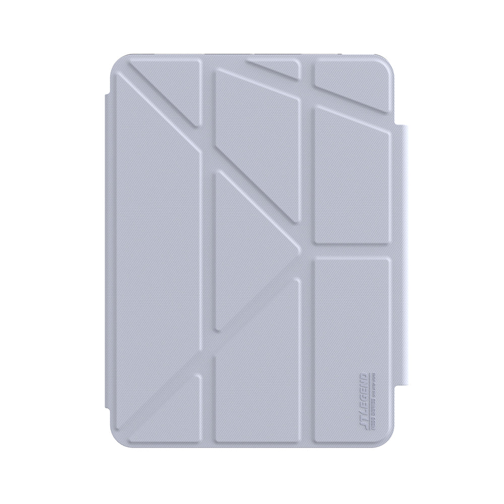 JTLEGEND iPad NESS Pro相機快取多角度折疊防潑水布紋保護殼 (磁扣款）