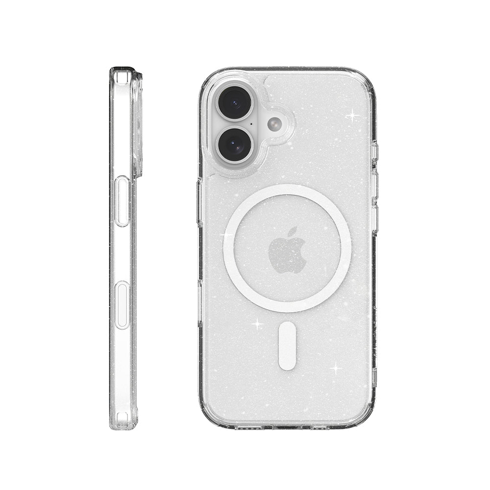 JTLEGEND iPhone 17 Glitter Mag減震防摔磁吸保護殼（按鍵版）