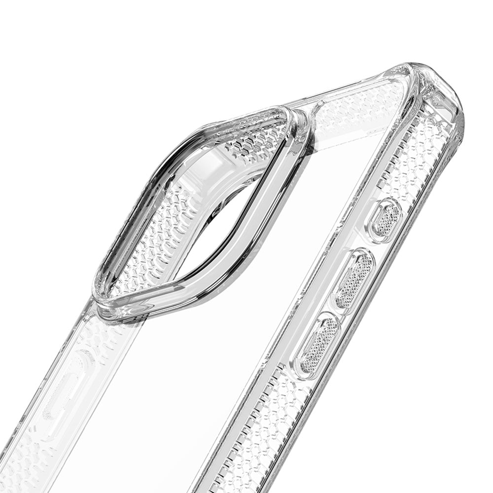ITSKINS iPhone 15 Pro Max/15 Pro/15+/15 HYBRID R CLEAR﻿﻿-防摔保護殼