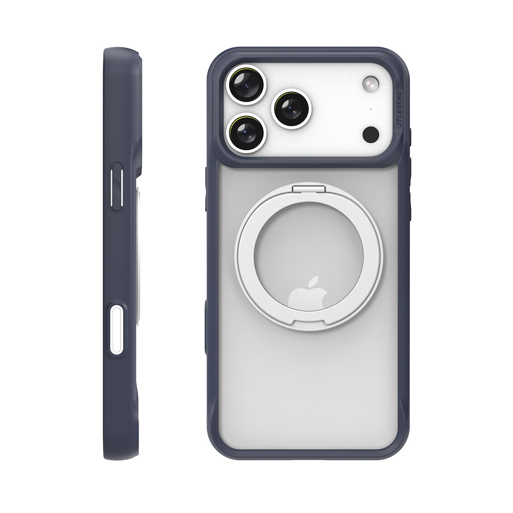 JTLEGEND iPhone 17 Pro Rex Mag Stand 終極防摔磁吸支架殼（按鍵版）