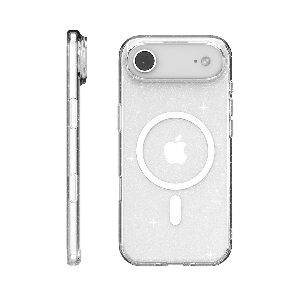 JTLEGEND iPhone Air Glitter Mag減震防摔磁吸保護殼（按鍵版）