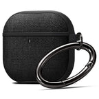 Spigen Airpods 4- Urban Fit 布紋保護殼 (黑/玫瑰金)