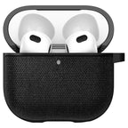 Spigen Airpods 4- Urban Fit 布紋保護殼 (黑/玫瑰金)