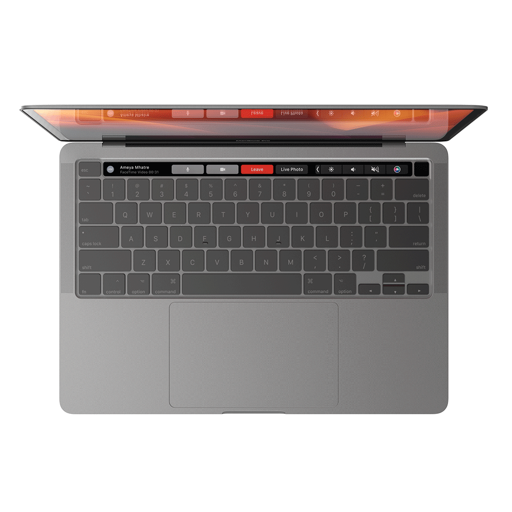 JTLEGEND Macbook Pro 13'' & 16'' Pure Clear 鍵盤保護膜