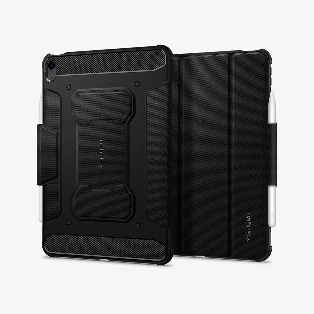 Spigen iPad Air 11" (2026/2025/2024) / 10.9" (2022/2020) Rugged Armor Pro Black-軍規防摔保護殼
