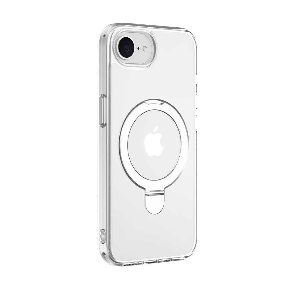 DEVIA iPhone 17e/16e 清透系列磁圈支架保護殼