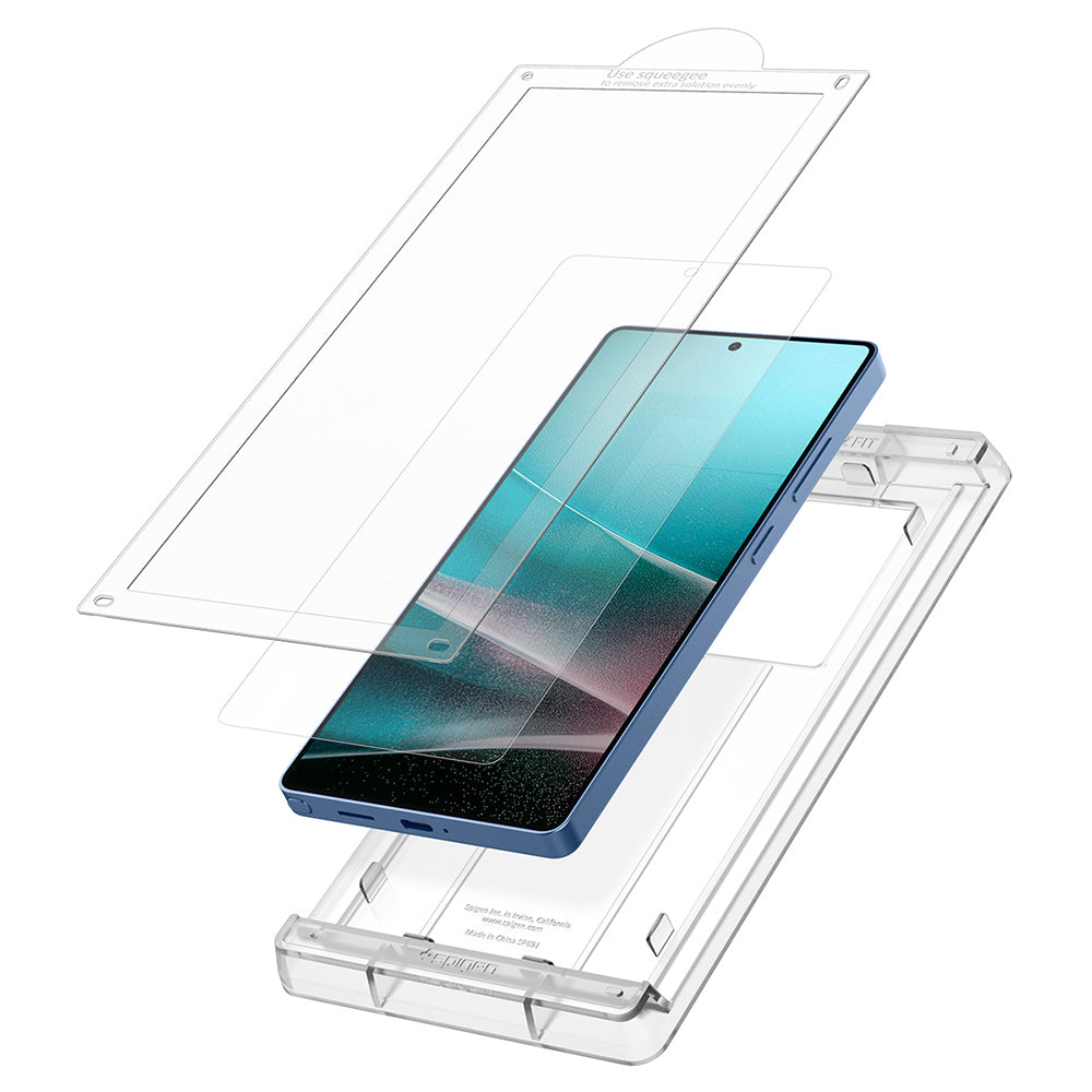 Spigen Galaxy S25/S25 Plus/S25 ULTRA Eliteshield EZ Fit-快易貼(1P)(透明)