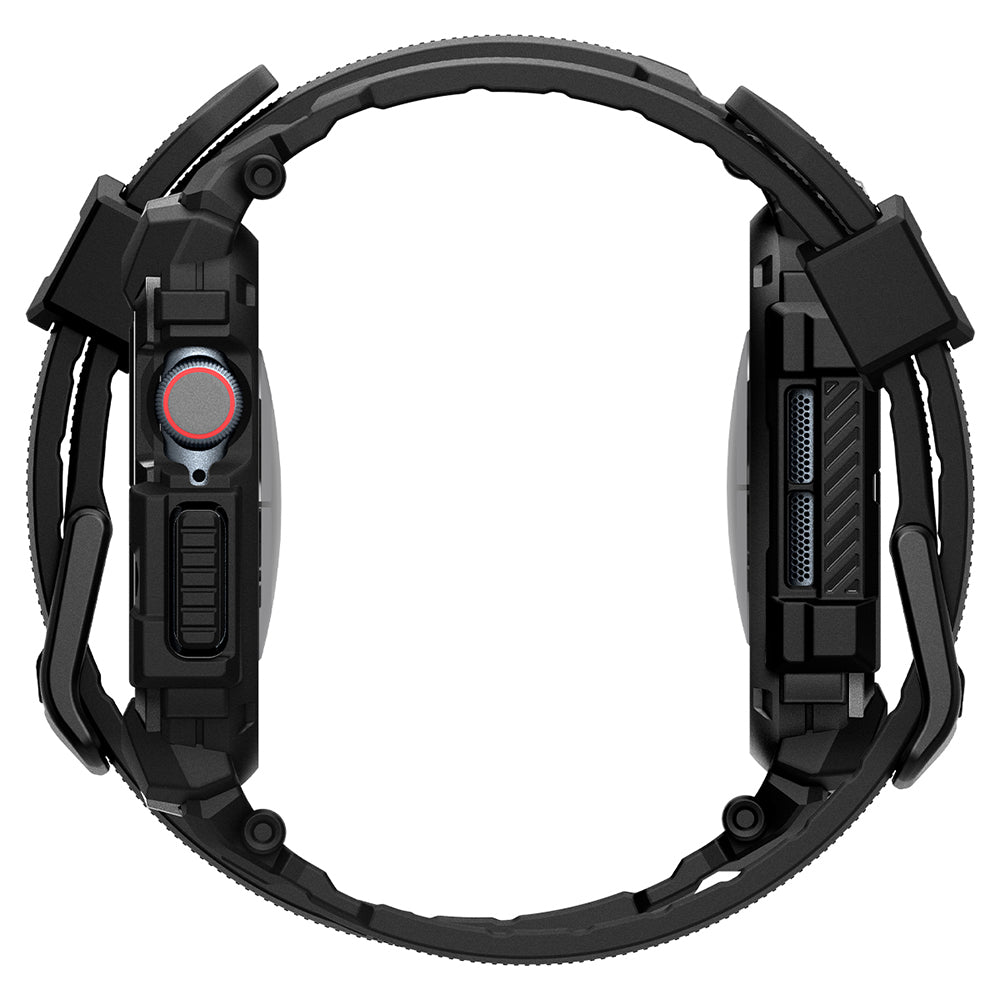 Spigen Apple Watch 11 / 10 (42mm) Rugged Armor Pro-防摔保護殼專業版(錶帶一體成型)