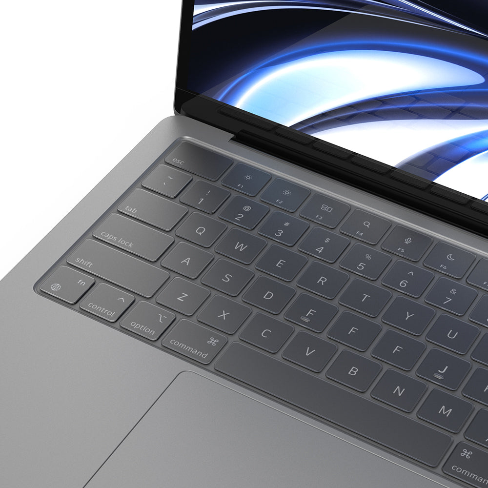 JTLEGEND MacBook Neo 13" Touch ID版, Air 13"/15" 2022~2026, Pro 14''/16'' 2021~2026 Pure Clear 鍵盤保護膜