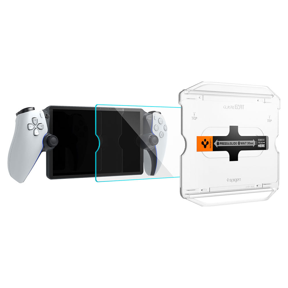 Spigen Sony PlayStation Portal Remote player Glas.tR EZ Fit (1P)-玻璃保護貼(含快貼板)