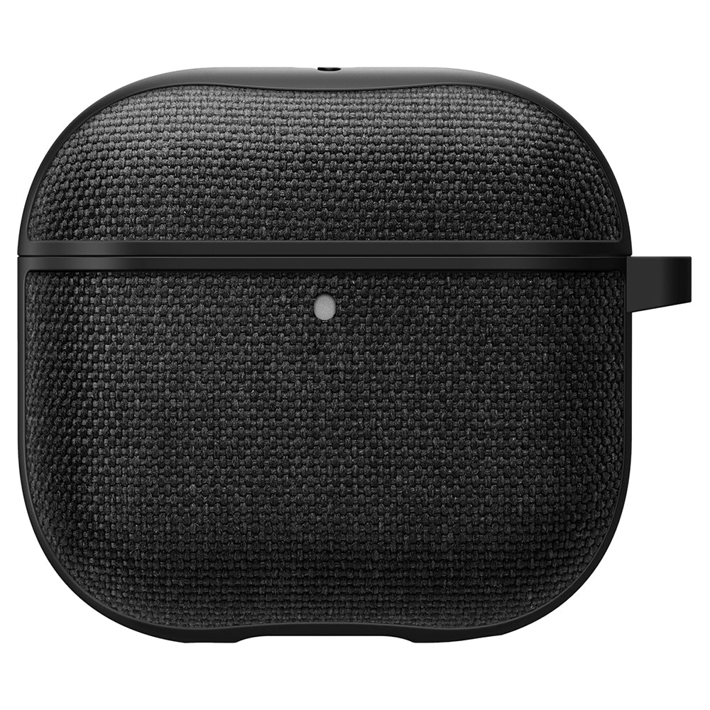 Spigen Airpods 4- Urban Fit 布紋保護殼 (黑/玫瑰金)