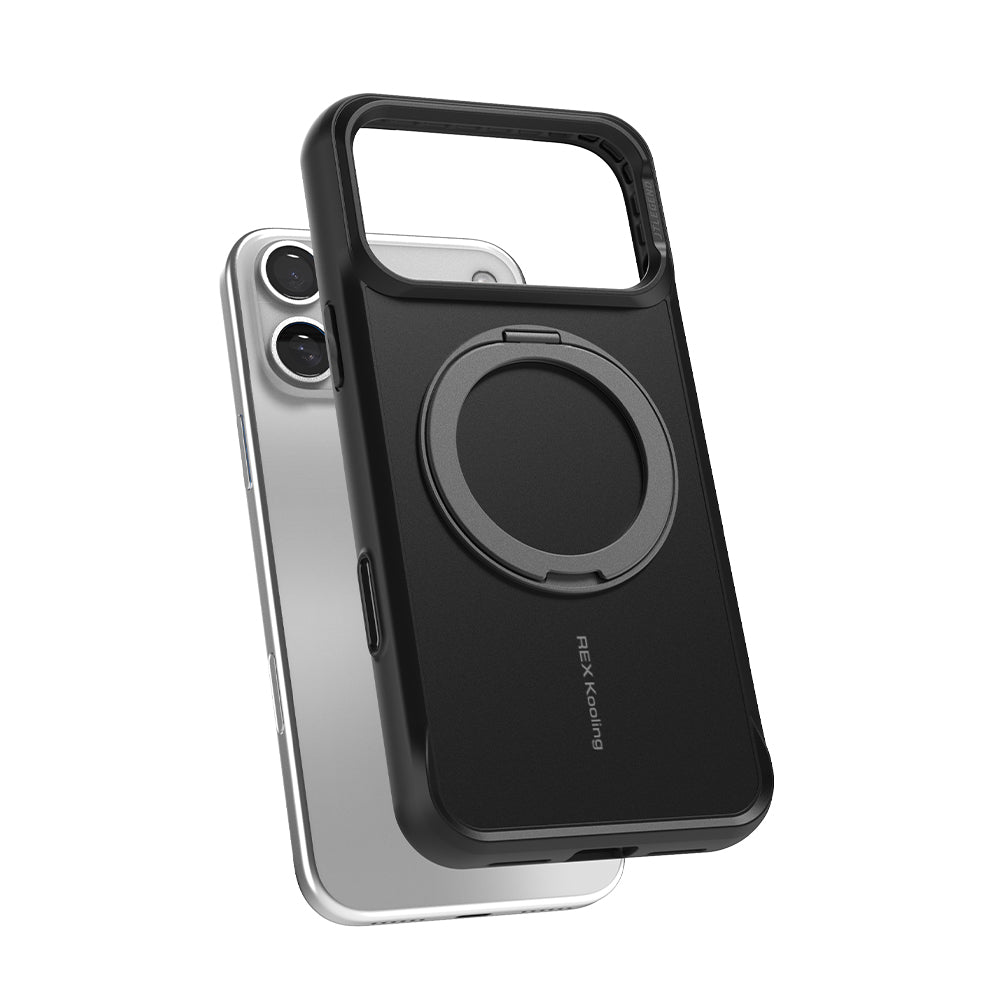 JTLEGEND iPhone 17 Pro Rex Kooling Mag Stand終極散熱防摔磁吸支架殼（按鍵版）