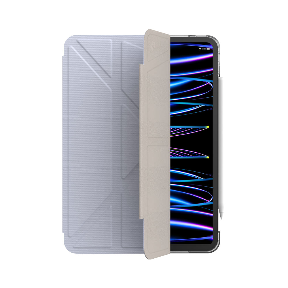 JTLEGEND iPad Pro 11'' Ness Pro 相機快取多角度折疊防潑水布紋保護殼 (磁扣款)