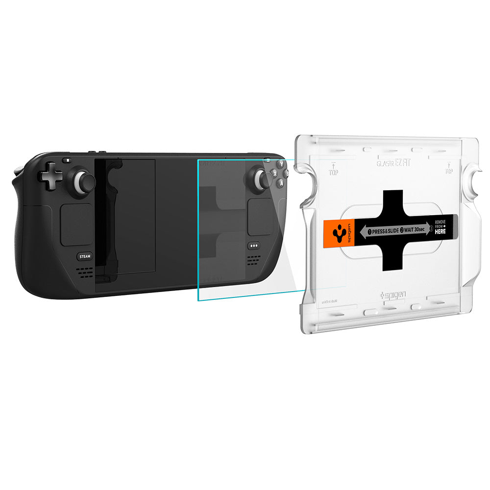 Spigen Steam Deck OLED(2023) / Steam Deck(2022) Glas.tR  EZ Fit-玻璃保護貼(含快貼板)