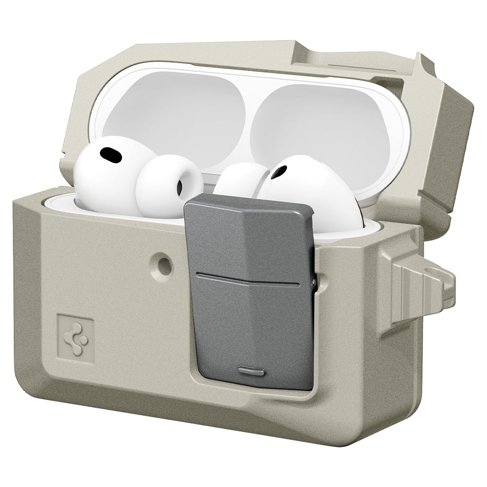 Spigen AirPods Pro (3rd Gen) Case Classic LS Stone--復古耳機殼(經典米色)
