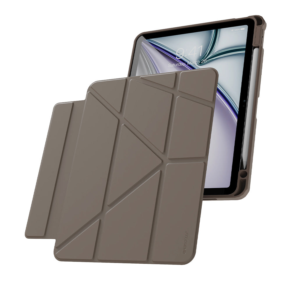JTLEGEND iPad Air 11"/10.9" 2020~2026 YOUTH TRANSFORMER相機快取可拆面蓋防摔皮套（筆槽款）