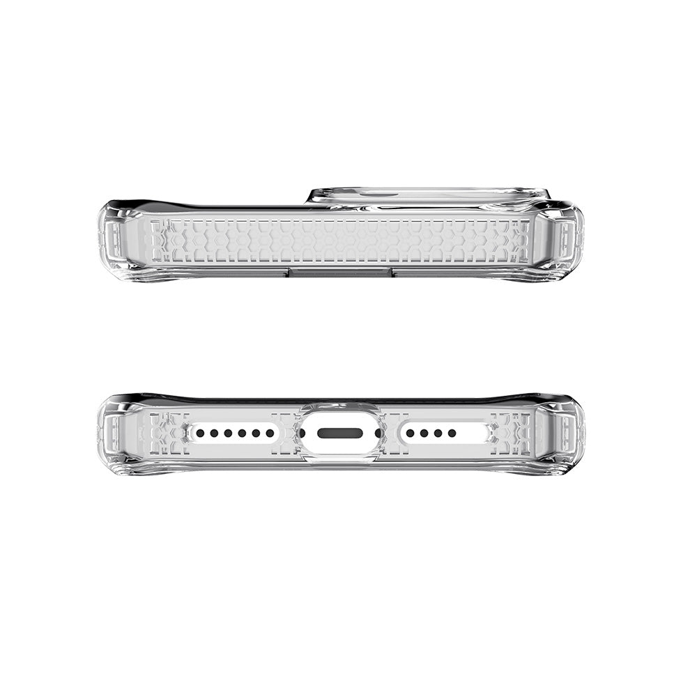 ITSKINS iPhone 15 Pro Max/15 Pro/15+/15 HYBRID R CLEAR﻿﻿-防摔保護殼