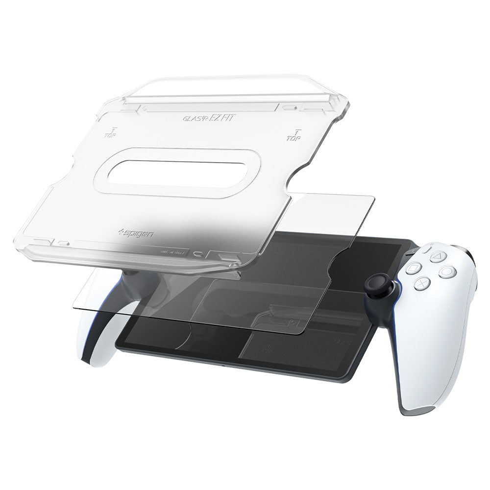 Spigen Sony PlayStation Portal Remote player Glas.tR EZ Fit (1P)-玻璃保護貼(含快貼板)