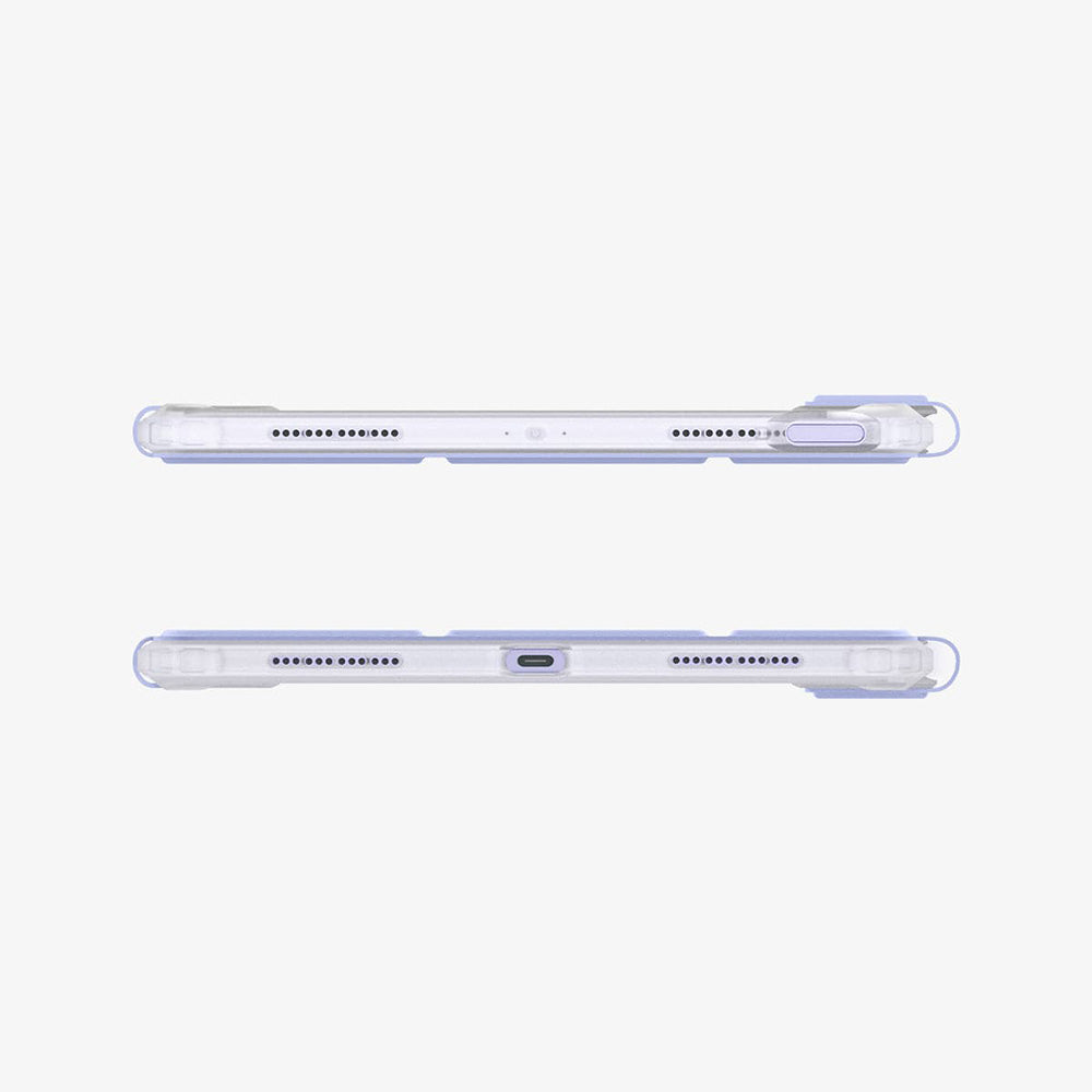Spigen iPad Air 11" (2026/2025/2024) / 10.9" (2022/2020) Ultra Hybrid Pro-防摔保護套(黑/淺藍)