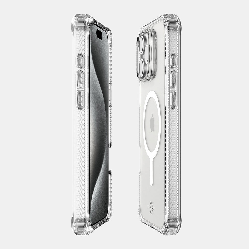 ITSKINS iPhone 16 Pro Max / 16 Pro / 16+/16 HYBRID R CLEAR﻿﻿-防摔保護殼