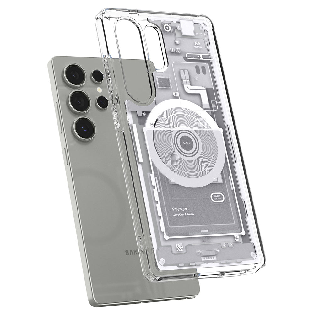 Spigen Galaxy S25 Ultra (6.9吋) Ultra Hybrid MagFit Zero-磁吸防摔保護殼(透視結構)