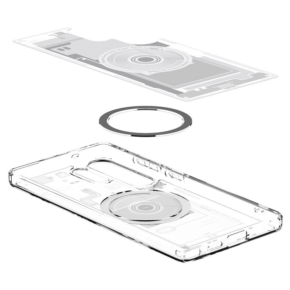 Spigen Galaxy S25 Ultra (6.9吋) Ultra Hybrid MagFit Zero-磁吸防摔保護殼(透視結構)