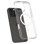 Spigen iPhone 16 Pro Max (6.9 吋) Ultra Hybrid T MagFit-磁吸防摔保護殼(白)