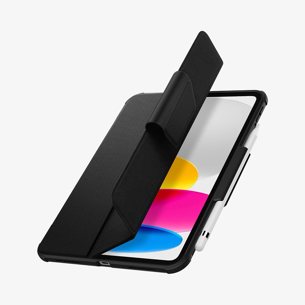 Spigen iPad 11" (2025) / 10.9" (2022) Rugged Armor Pro Black-軍規防摔保護殼